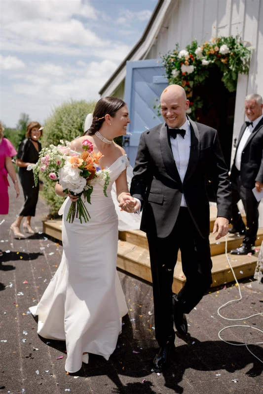 An Outdoor Wedding for Alyssa and Dave