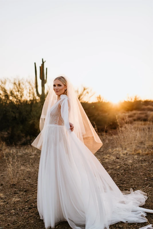 A Desert Wedding for Amanda and Mathieu