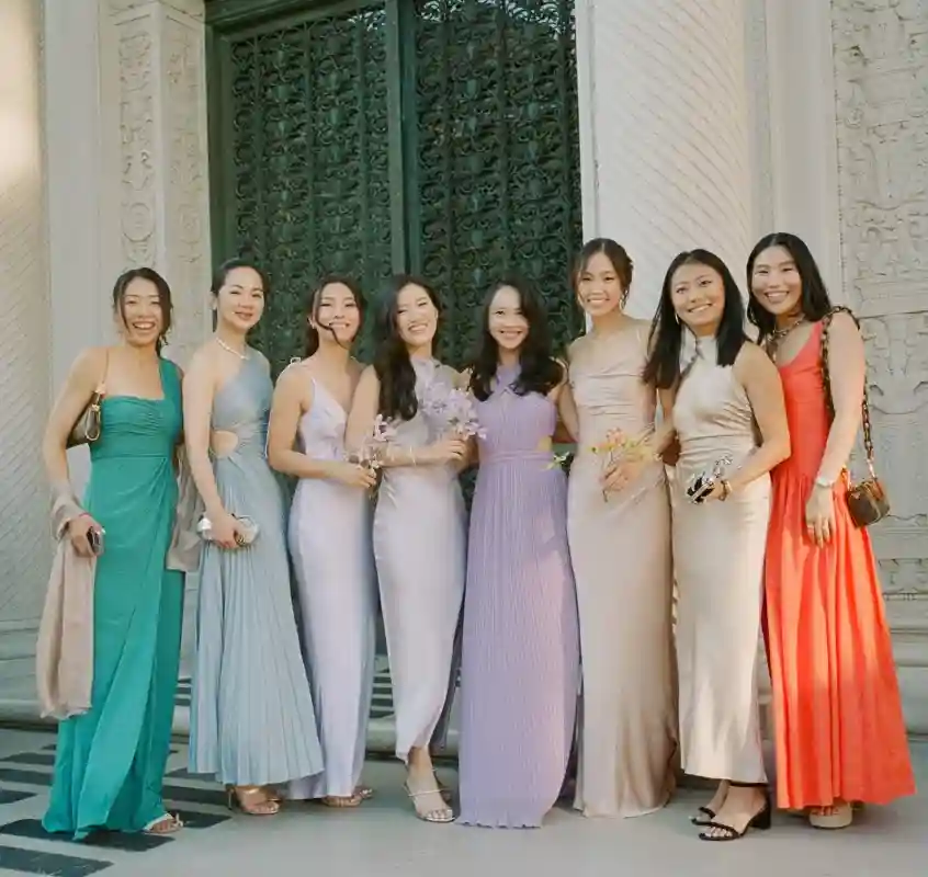 A Colorful Wedding for Amy and Eugene