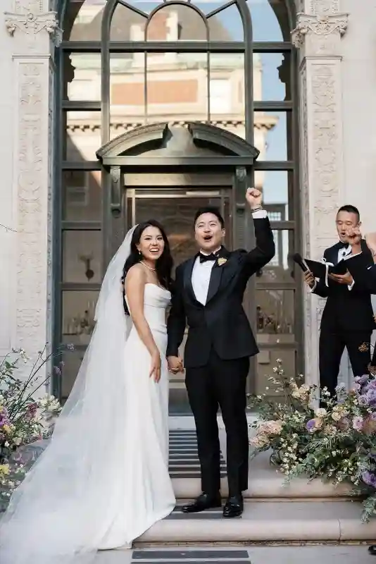 A Colorful Wedding for Amy and Eugene