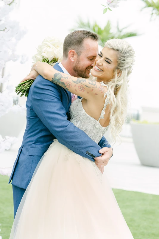 A Glam Wedding for Ana and Zach