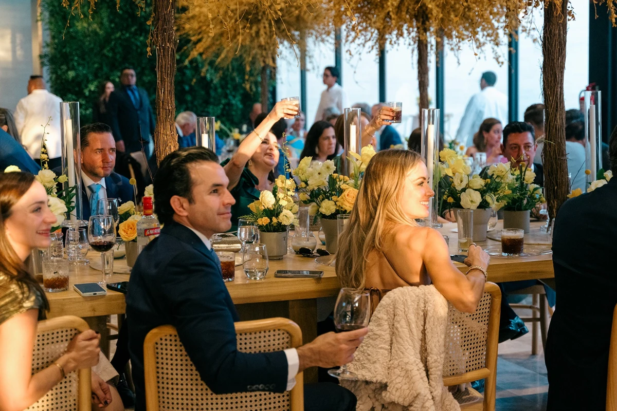 A Yellow Wedding for Andrea and Luis