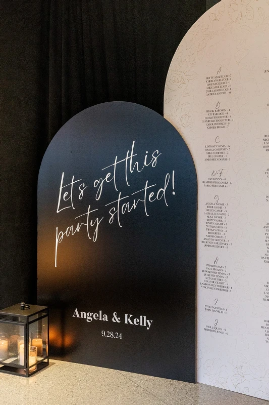 An Indoor Wedding for Angela  and Kelly