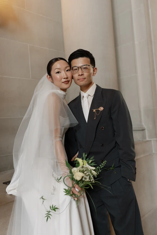 A City Hall Wedding Styled from the Family Archive