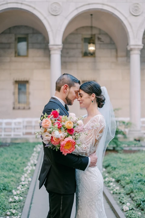 A Colorful Wedding for Anthony  and Erin 