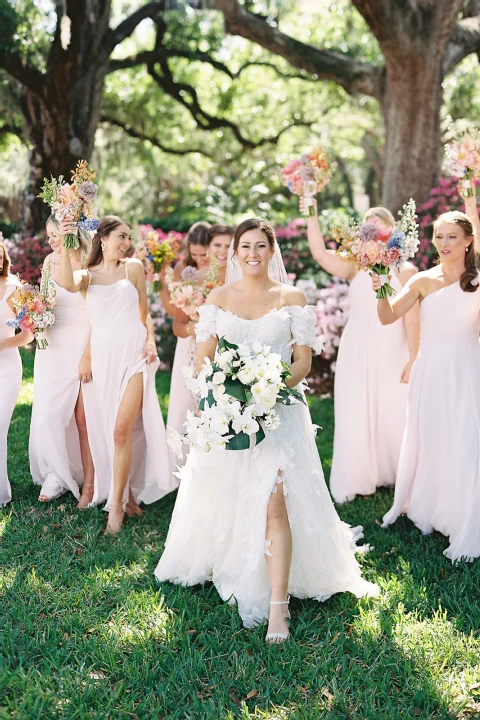 A Colorful Wedding for Ashley  and Frank 