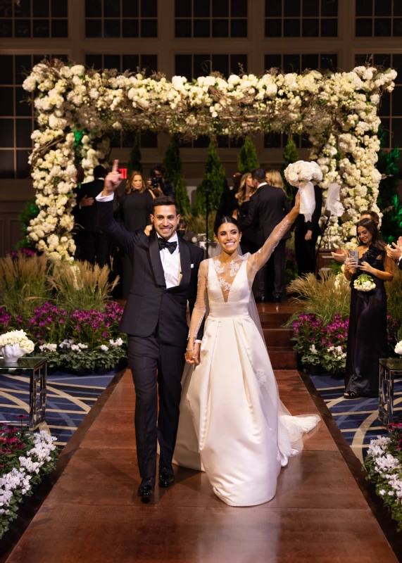 A Glam Wedding for Ashley and Michael