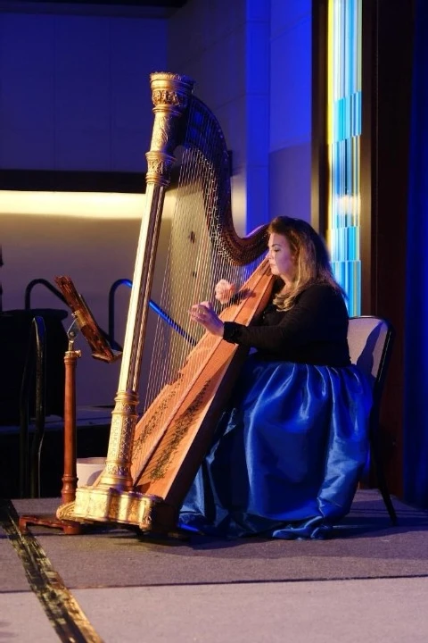 Atlanta Harpist Paula Fagerberg