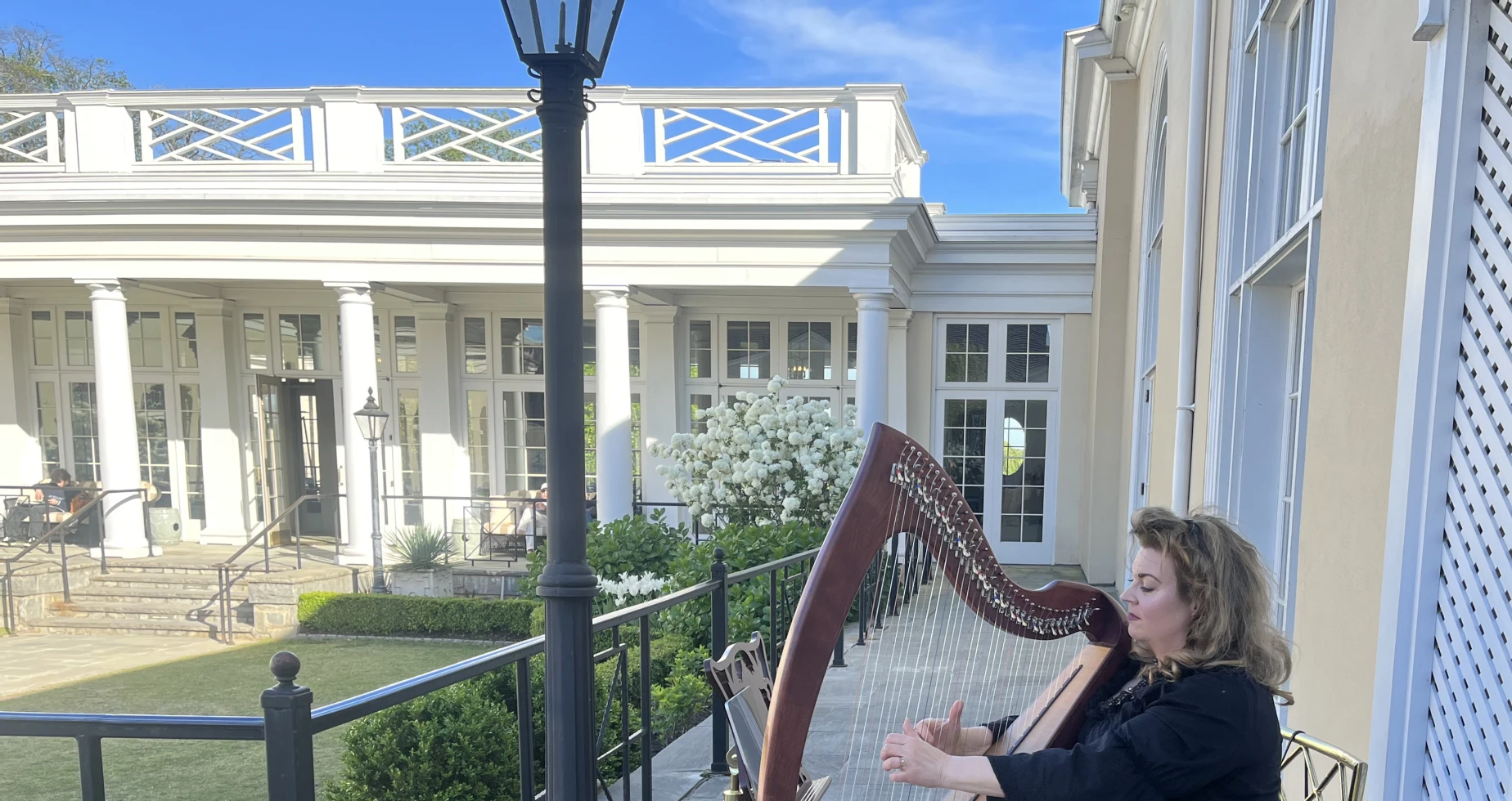 Atlanta Harpist Paula Fagerberg