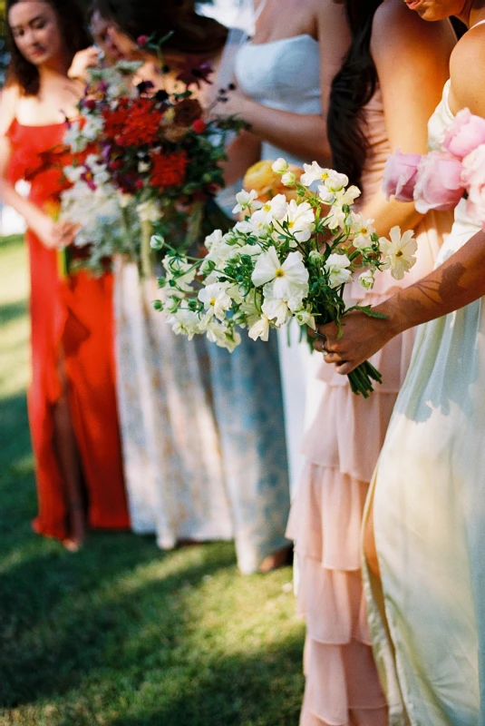 A Colorful Wedding for Aubrey and Graham