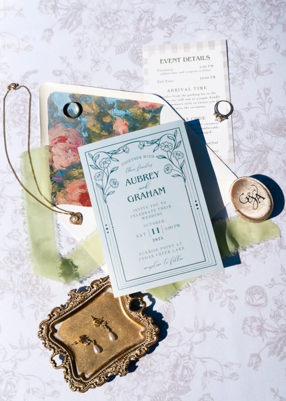 A Colorful Wedding for Aubrey and Graham