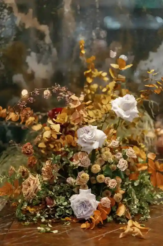 A Rustic Wedding for Autumn  and Spencer