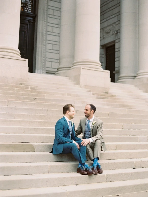 A Classic Wedding for Eddie and Michael