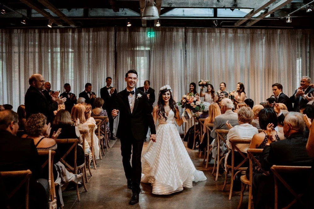 An Industrial Wedding for Alexis and Mark