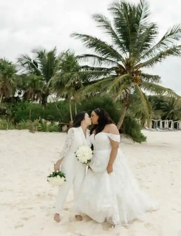 A Beach Wedding for Bailey and Kaela