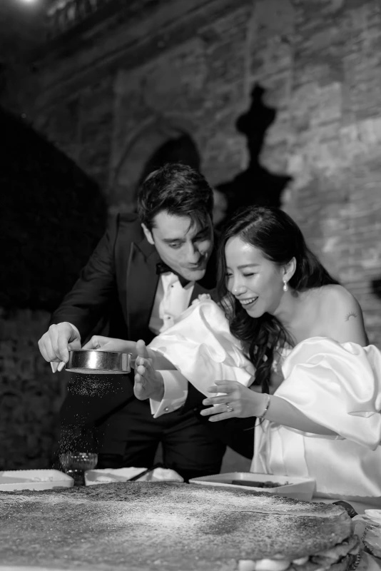 A Formal Wedding for Beatrice and Borgdan