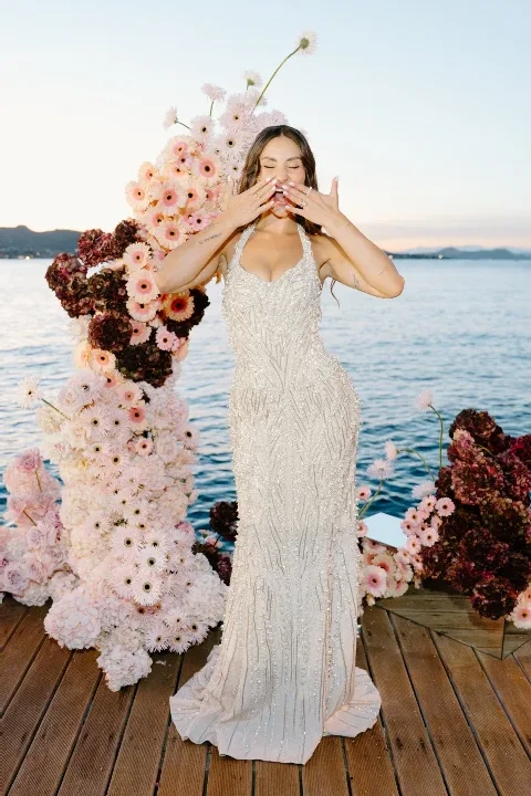 A Sculptural Wedding for Bianca and Leon