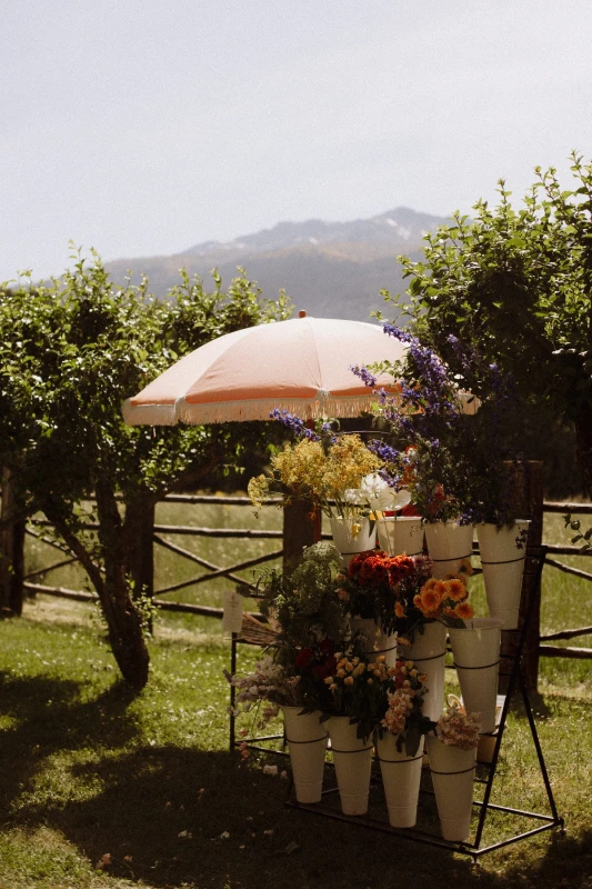 A Garden Wedding for Blanca and Javier