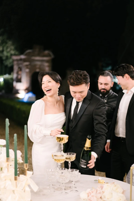 A Glam Wedding for Bomi and David