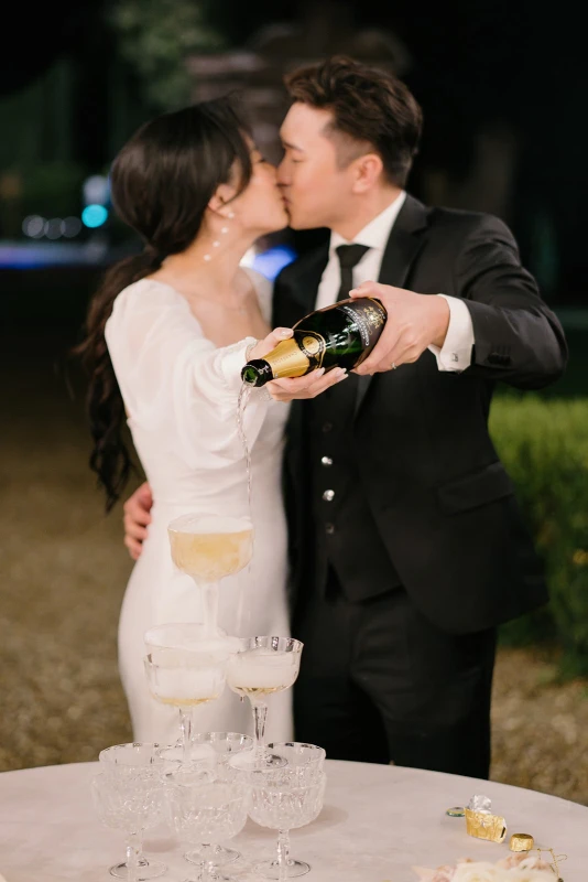 A Glam Wedding for Bomi and David