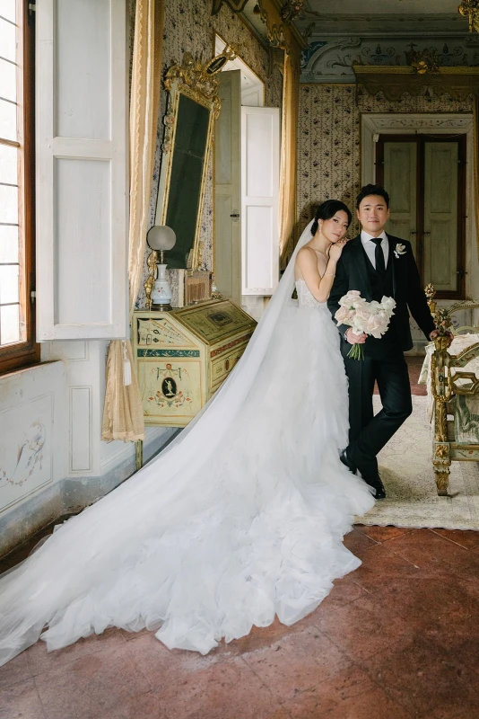 A Glam Wedding for Bomi and David