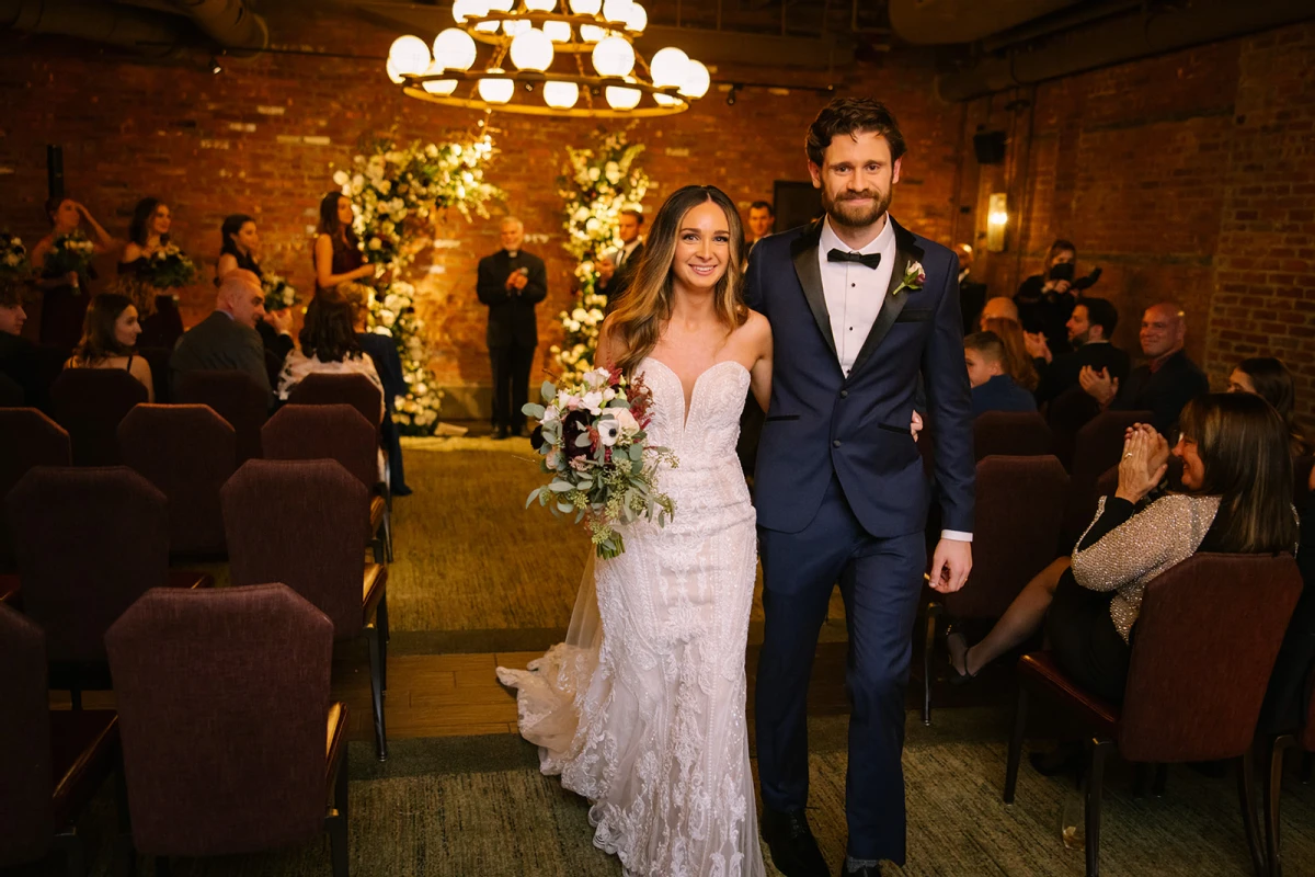 An Indoor Wedding for Brittney and Alec