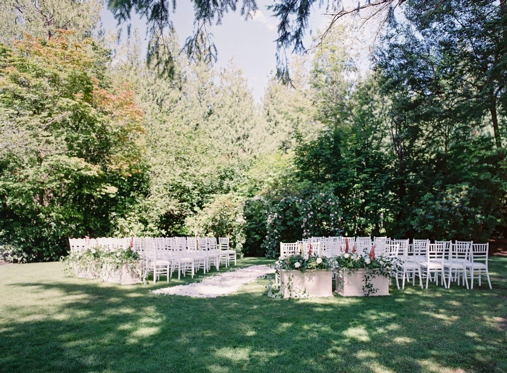 A Garden Wedding for Chao and John