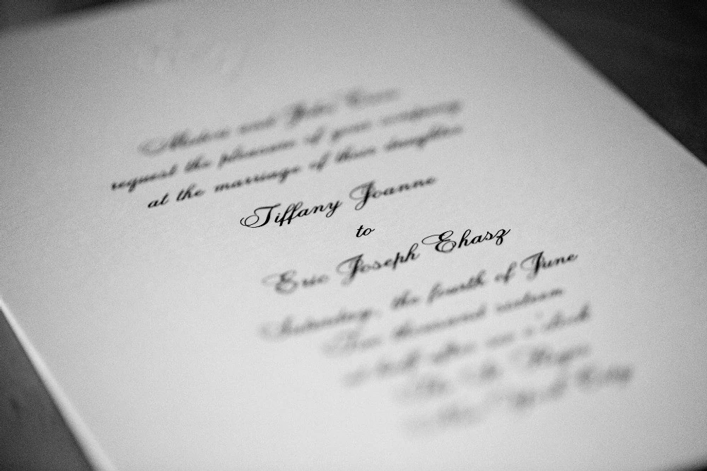 A Wedding for Tiffany and Eric