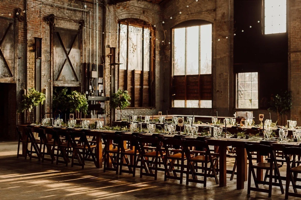 An Industrial Wedding for Ally and Eric