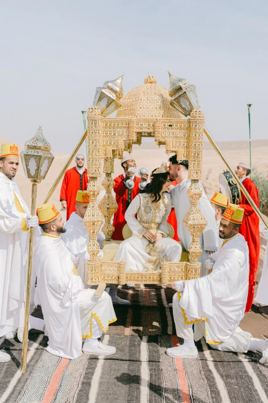 A Desert Wedding for Cadence and Henry