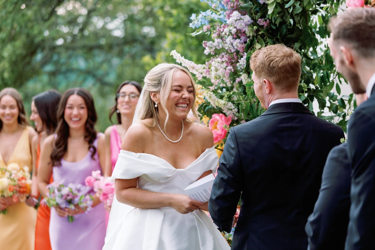 A Colorful Wedding for Callan and Chris