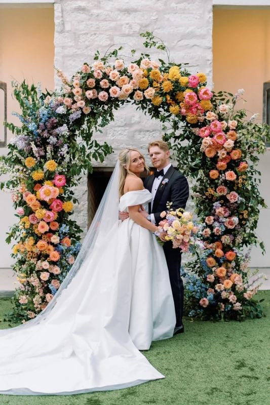 A Colorful Wedding for Callan and Chris