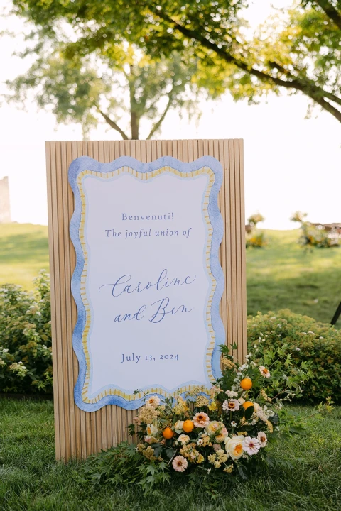 A Waterfront Wedding for Caroline  and Ben 