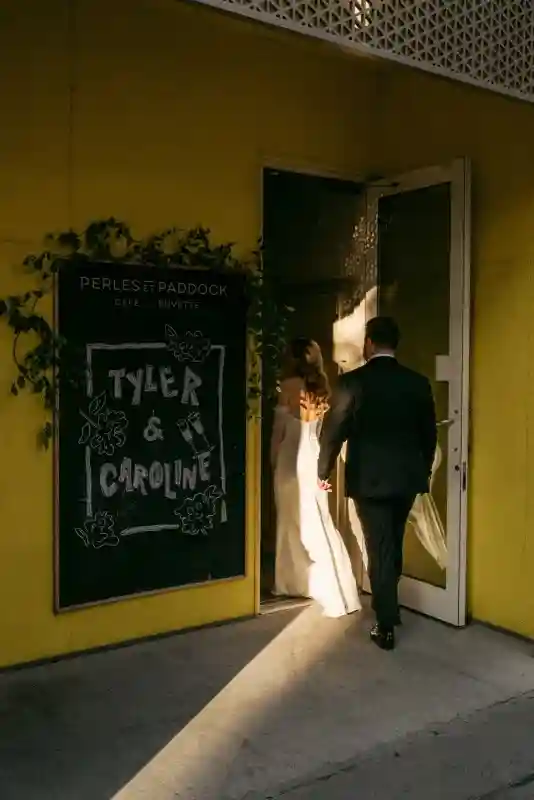 An Intimate Wedding for Caroline and Tyler