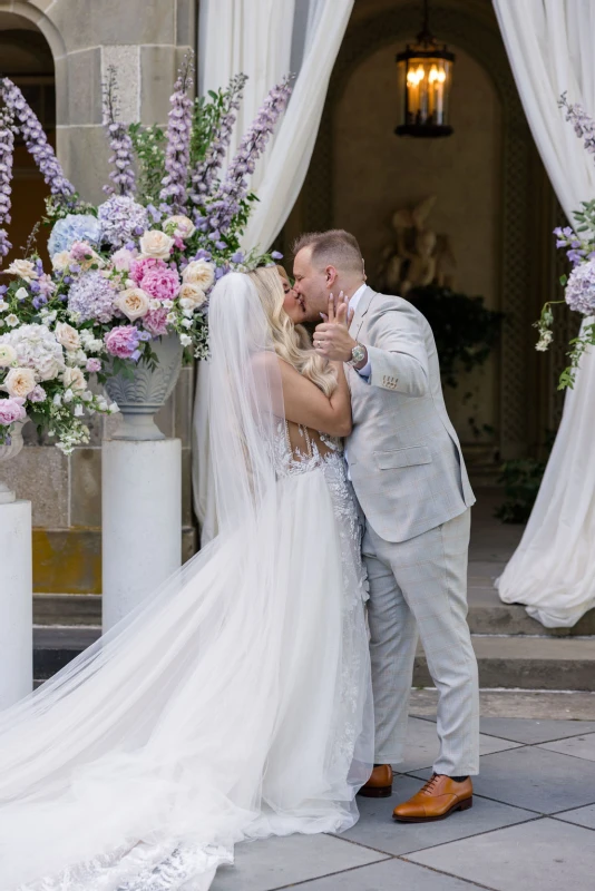 A Glam Wedding for Cassie and Aaron