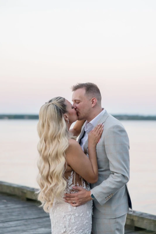 A Glam Wedding for Cassie and Aaron