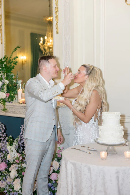 A Glam Wedding for Cassie and Aaron