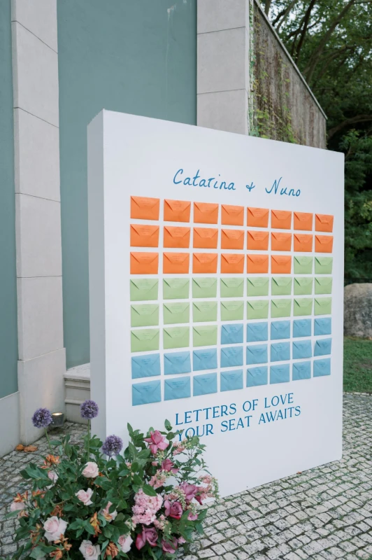 A Colorful Wedding for Catarina and Nuno