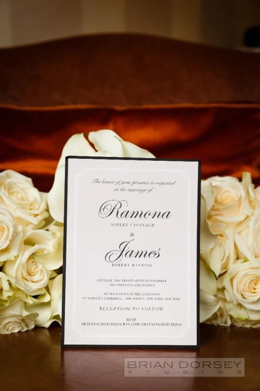 A Formal Wedding for Ramona and James