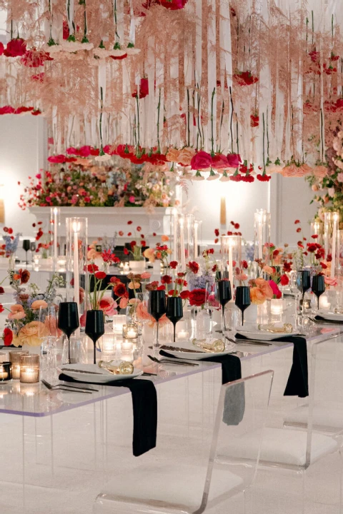 Ceiling Wedding Decor That Goes Above Beyond