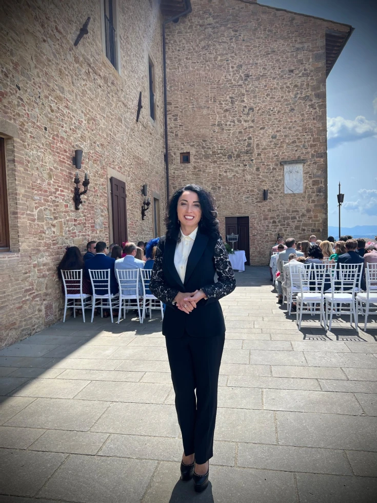 Celebrant Dr. Tiziana Di Molfetta