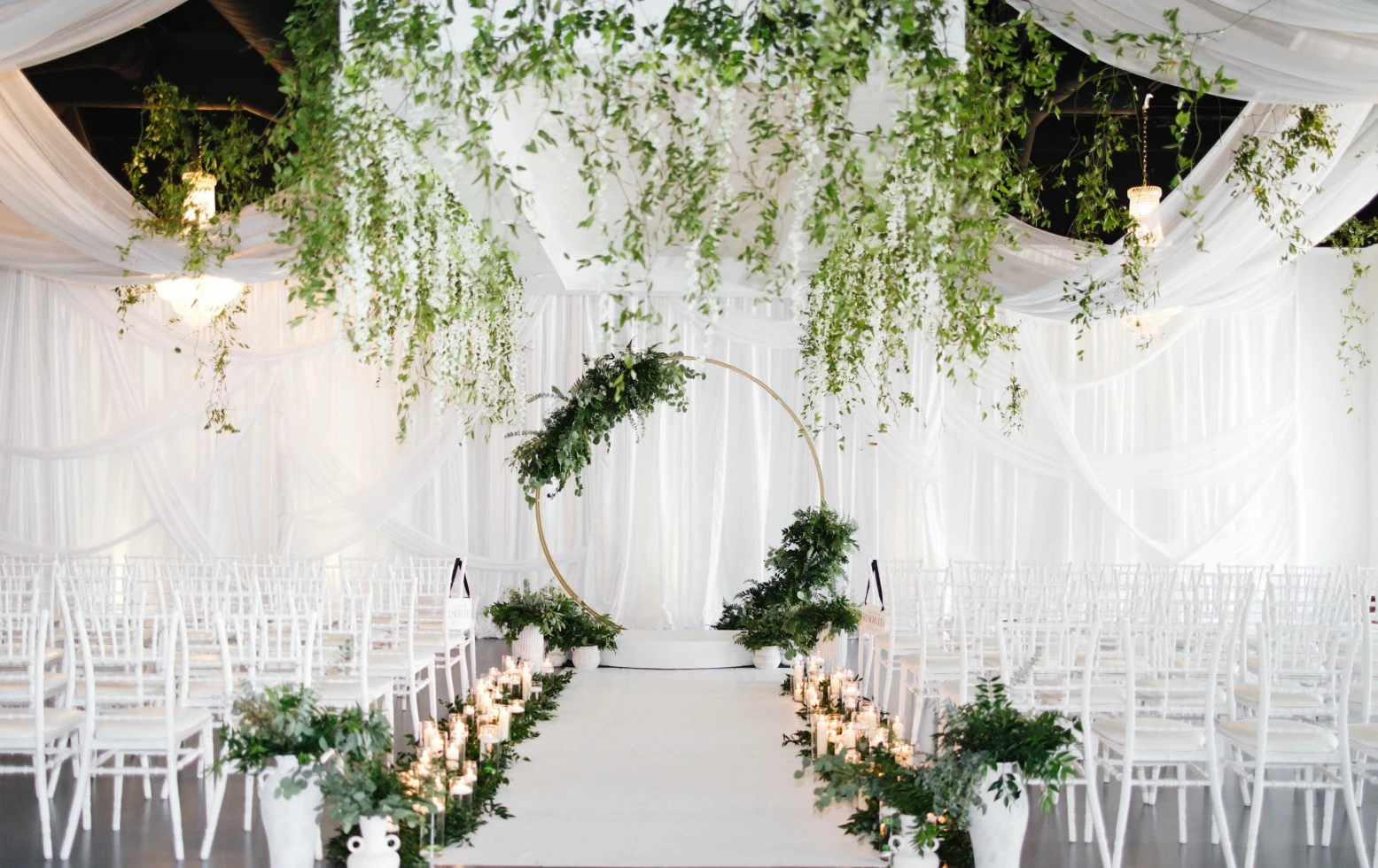 Chandelier Event Venue