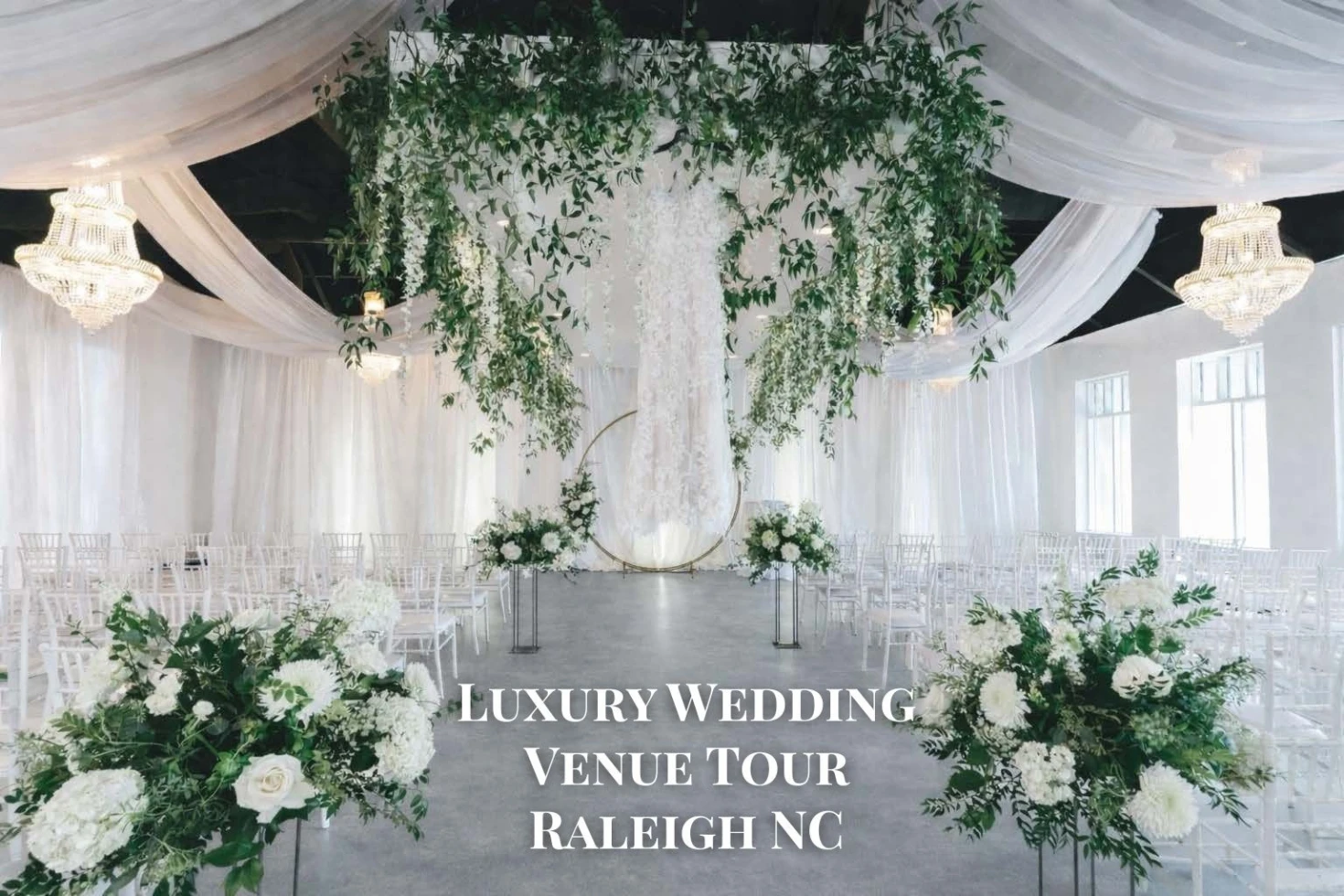 Chandelier Event Venue