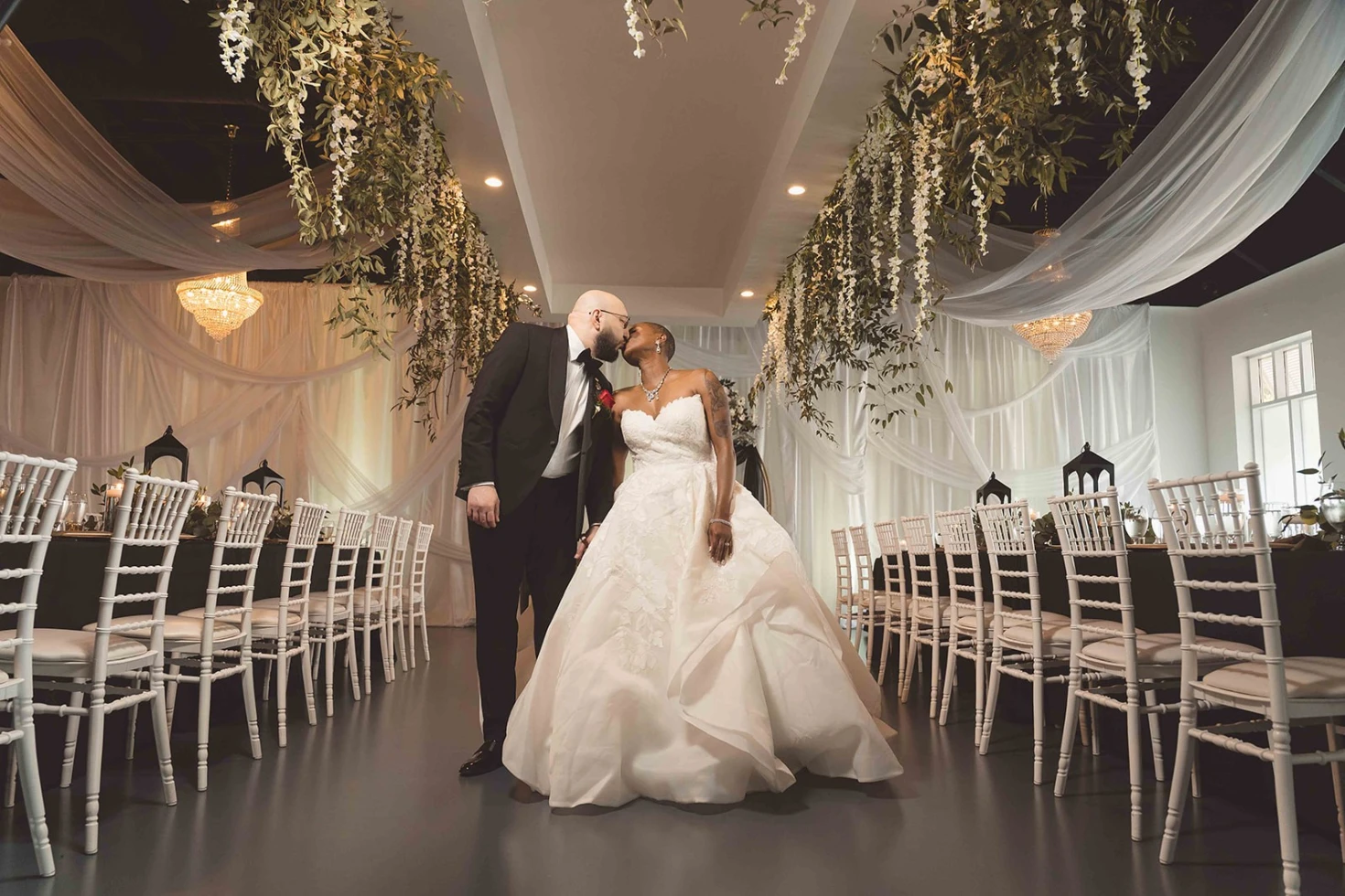 Chandelier Event Venue