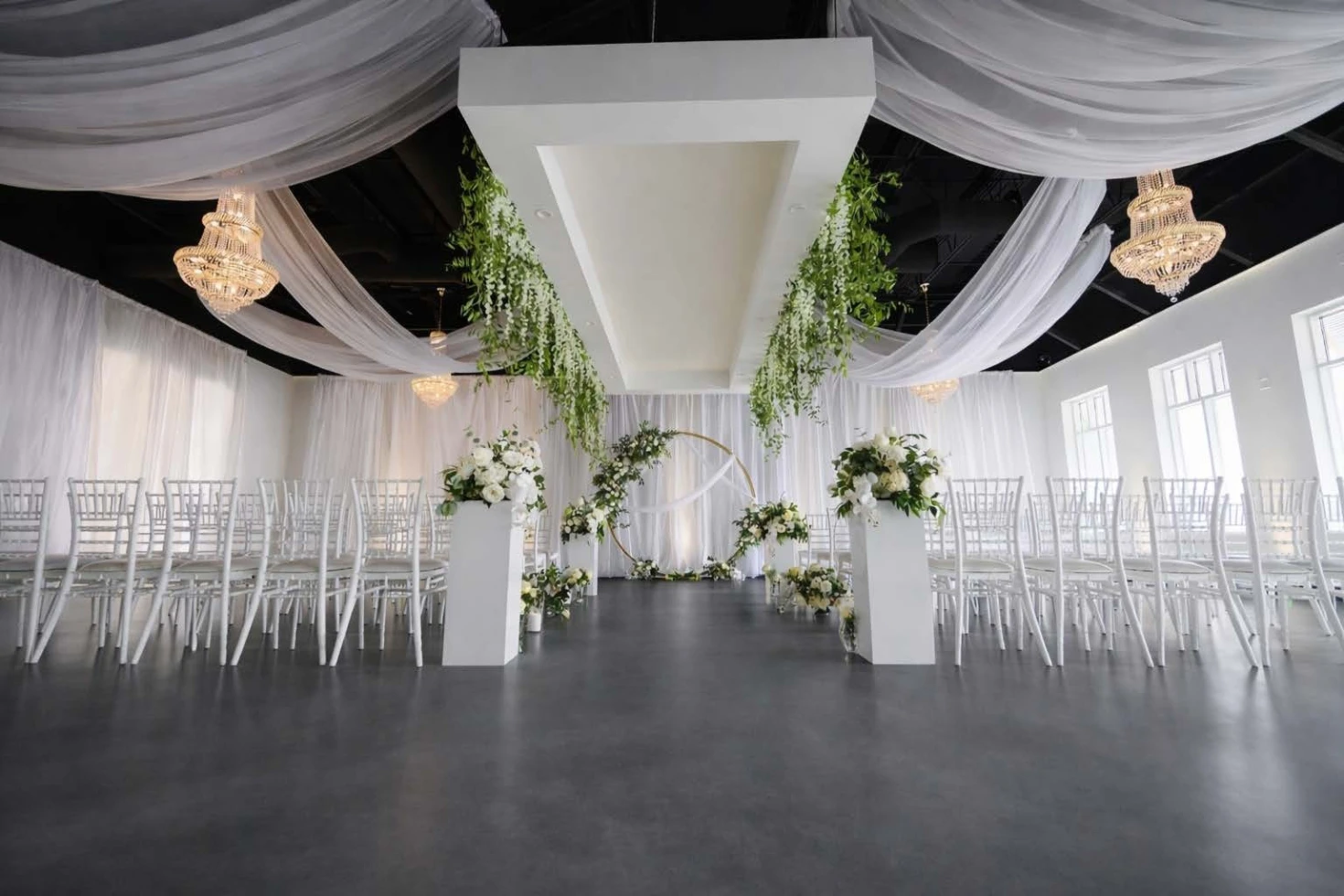 Chandelier Event Venue
