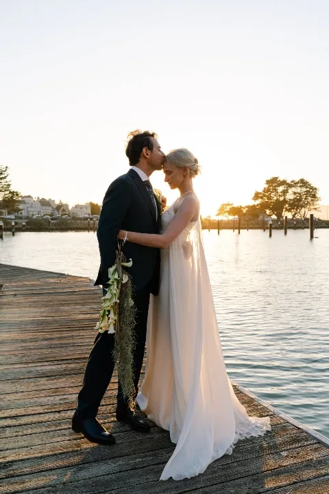An Artful Wedding for Charlotte and David