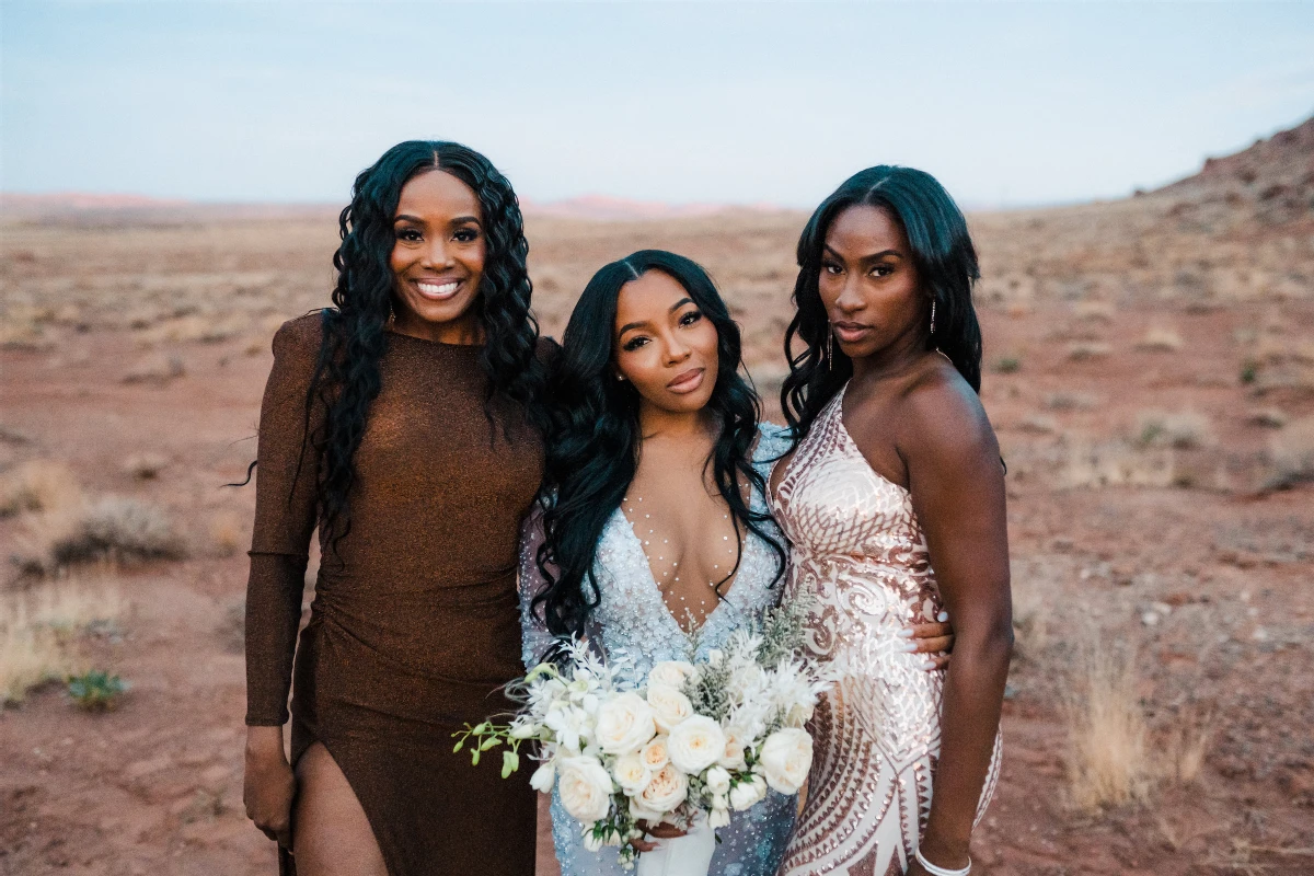 A Desert Wedding for Chasity and Francois