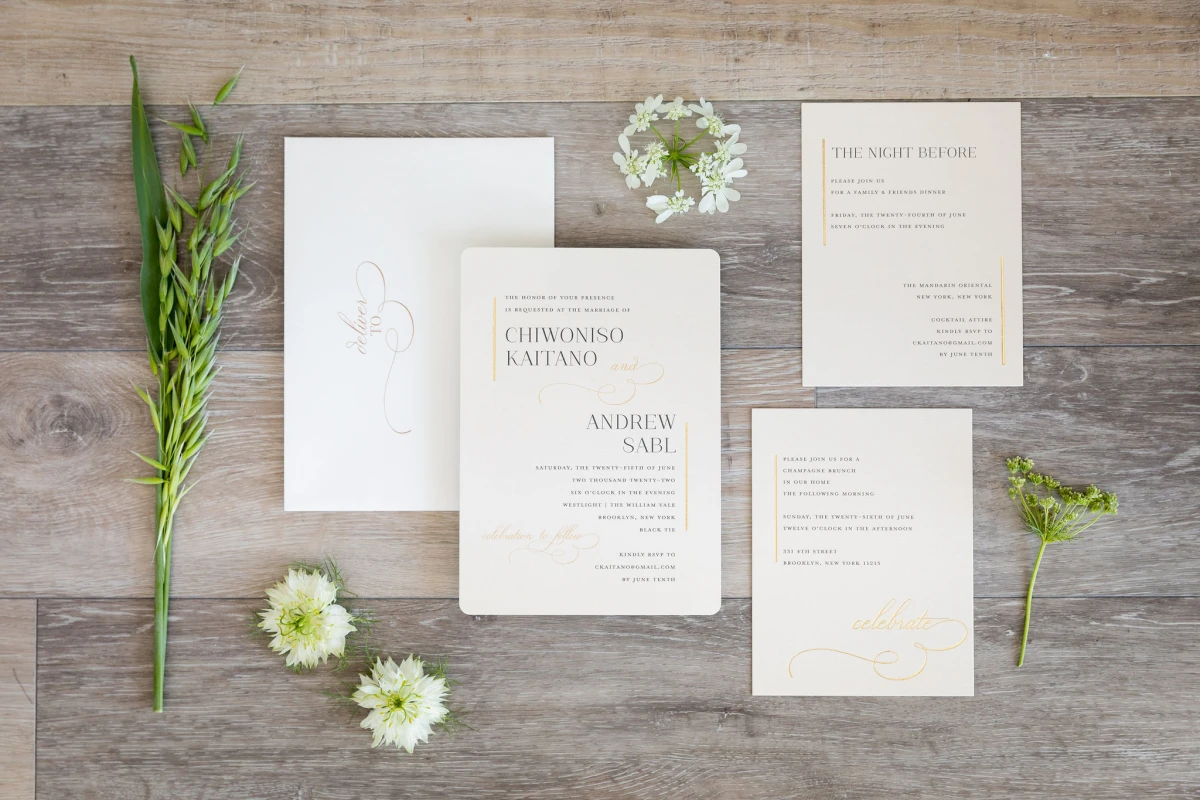 A Modern Wedding for Chiwoniso and Andy