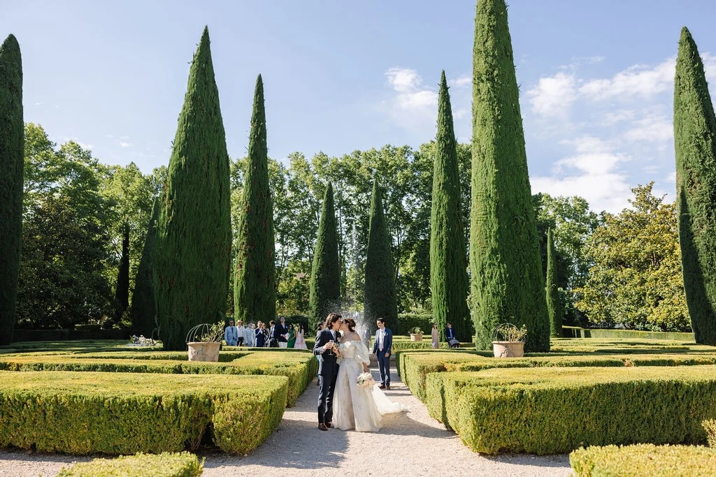 A Garden Wedding for Chloe and Mathieu
