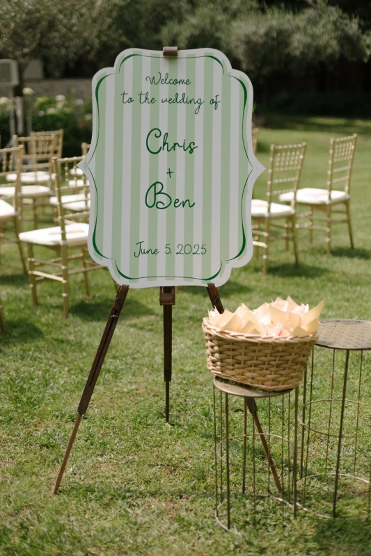 A Villa Wedding for Chris  and Ben